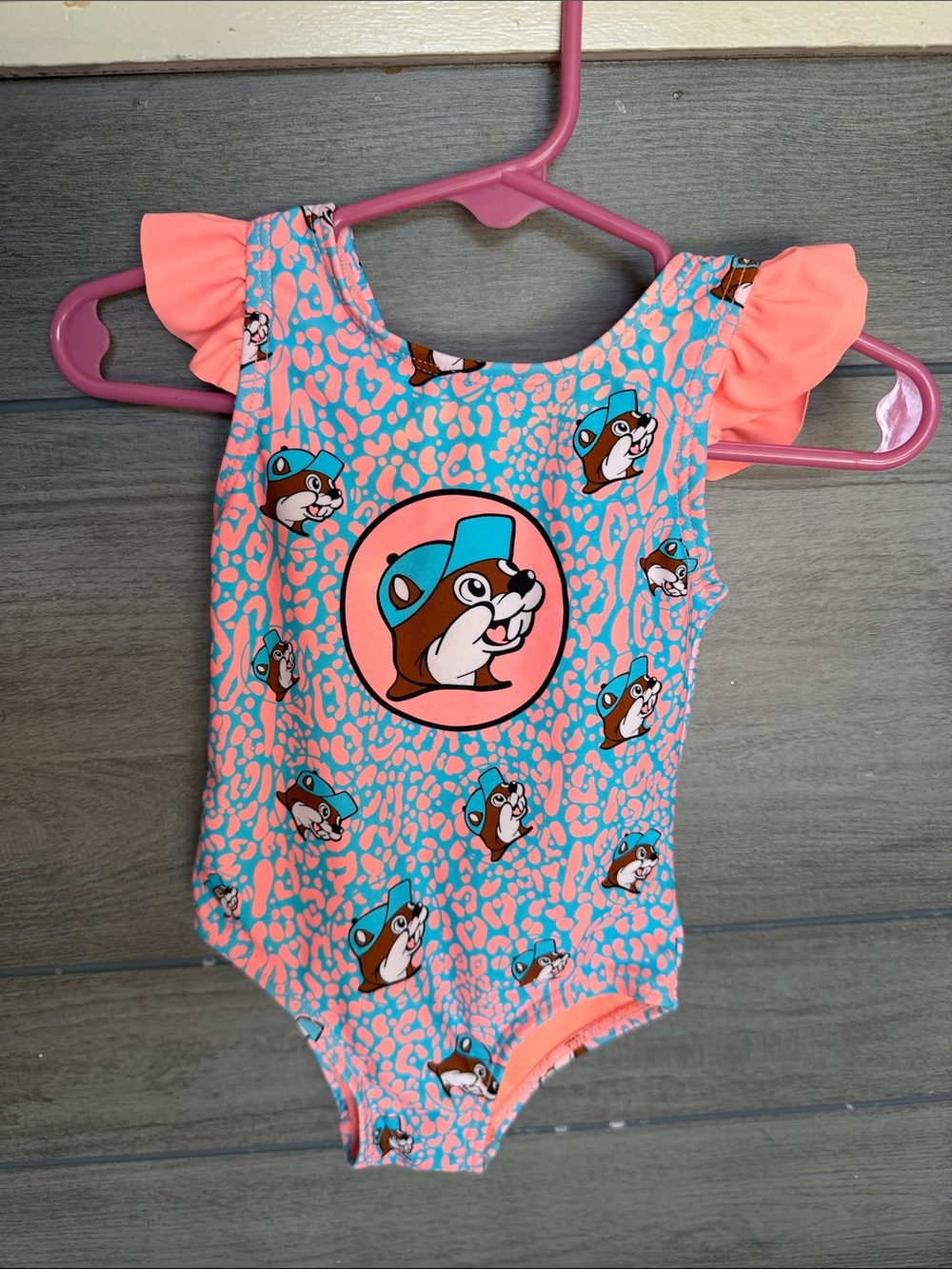 Kids One-Piece Swimsuit Buc-Ee’s